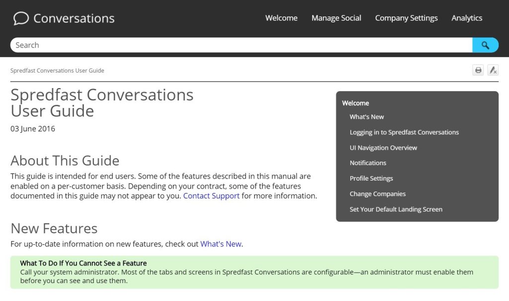 Spredfast Online Help